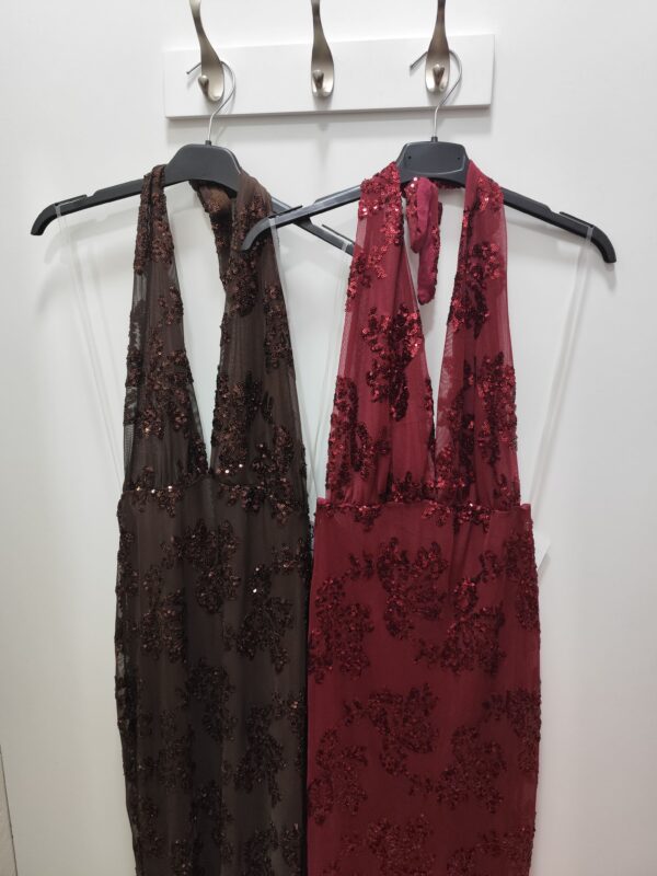 Vestido tul lentejuela - Imagen 3