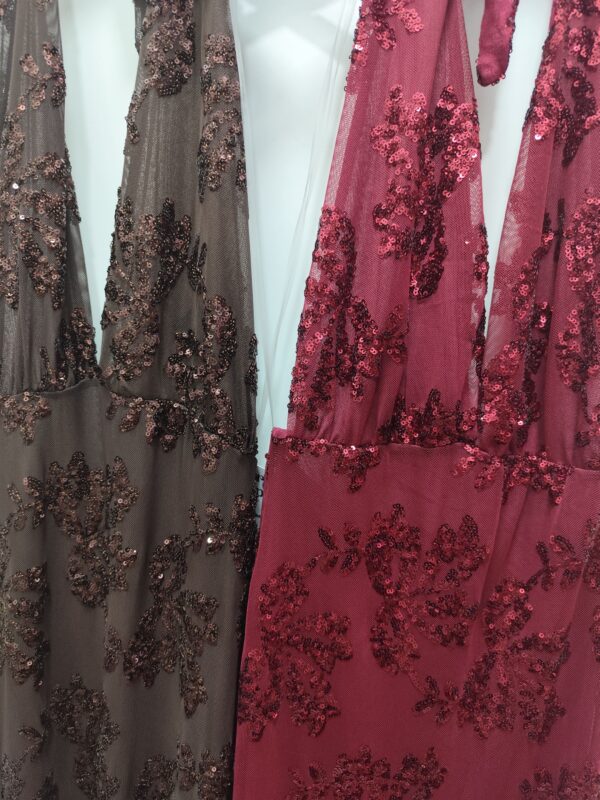 Vestido tul lentejuela - Imagen 4